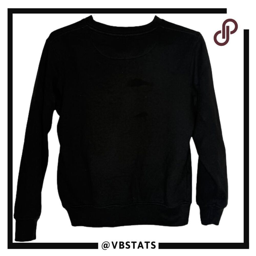 Bear‎ The Beams Men's Raised Bart Simpson Pullover Sweatshirt Black Small NWT